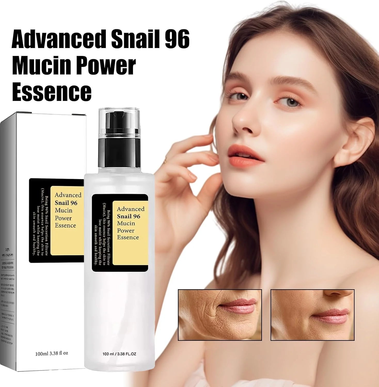 Snail Mucin Peptide Essence Facial Serum