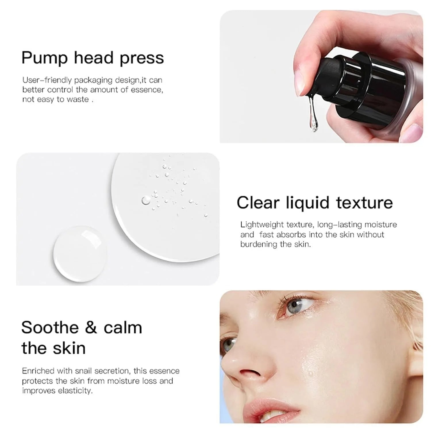 Snail Mucin Peptide Essence Facial Serum